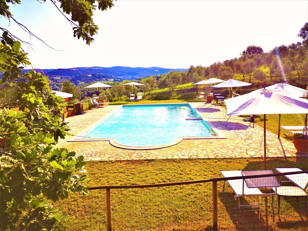 Locanda Vesuna Countryhouse Trequanda Buitenkant foto