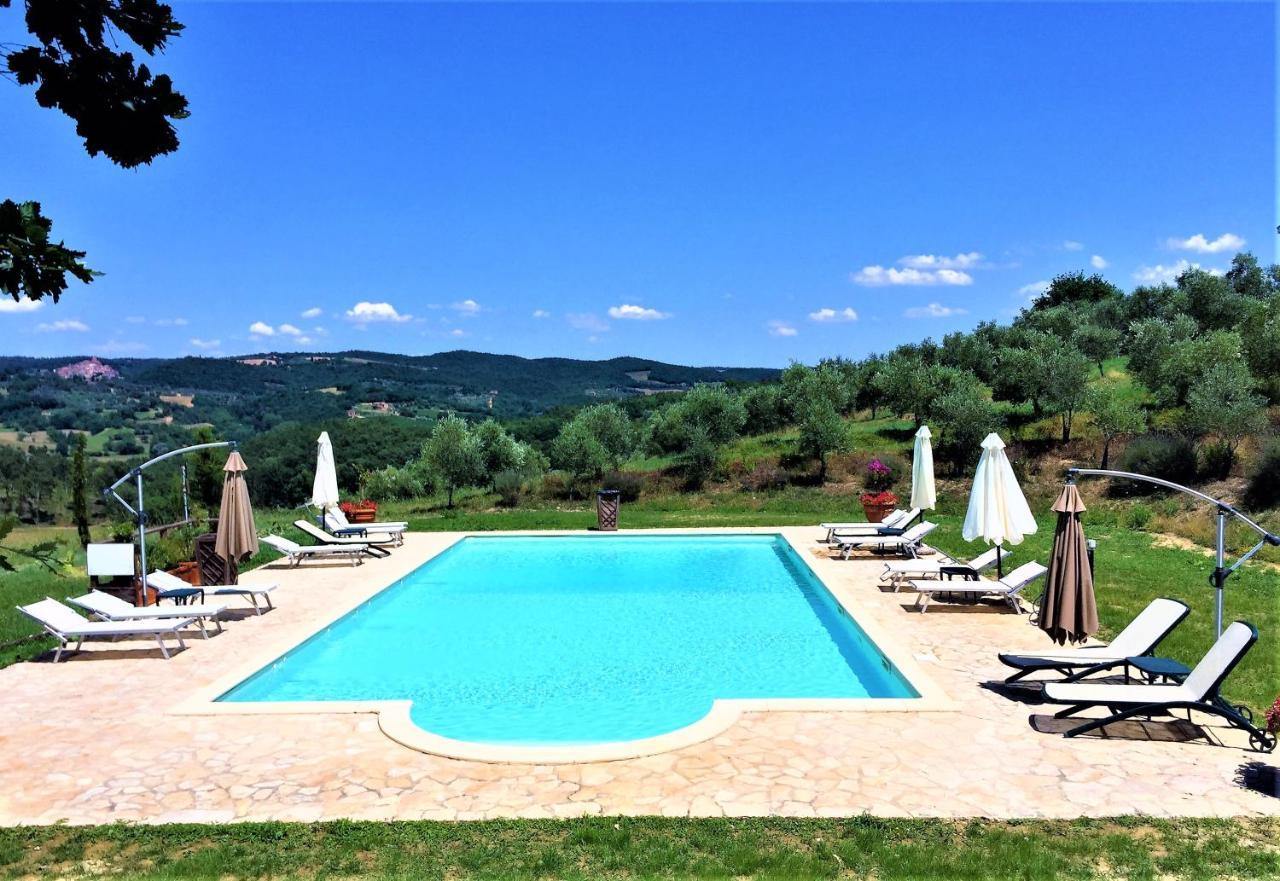 Locanda Vesuna Countryhouse Trequanda Buitenkant foto