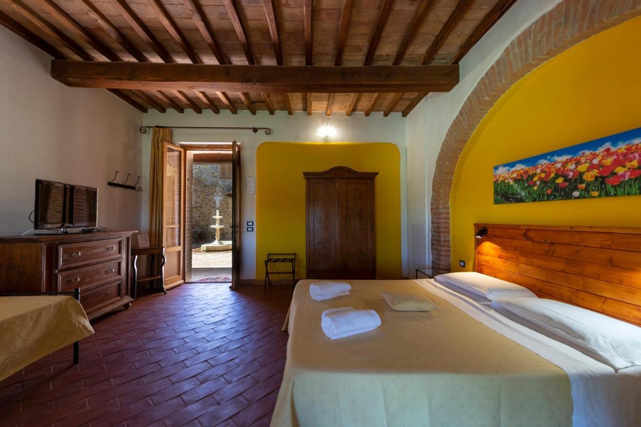 Locanda Vesuna Countryhouse Trequanda Buitenkant foto
