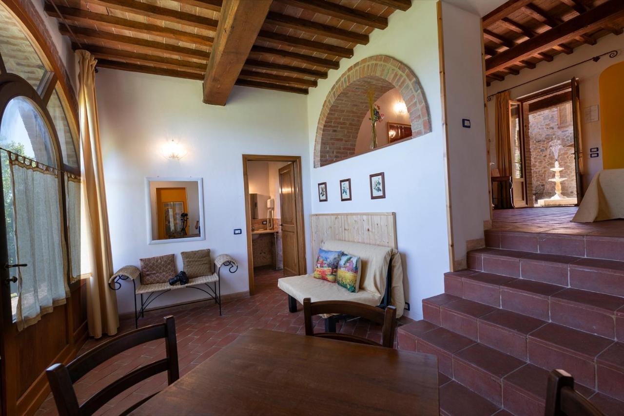 Locanda Vesuna Countryhouse Trequanda Buitenkant foto