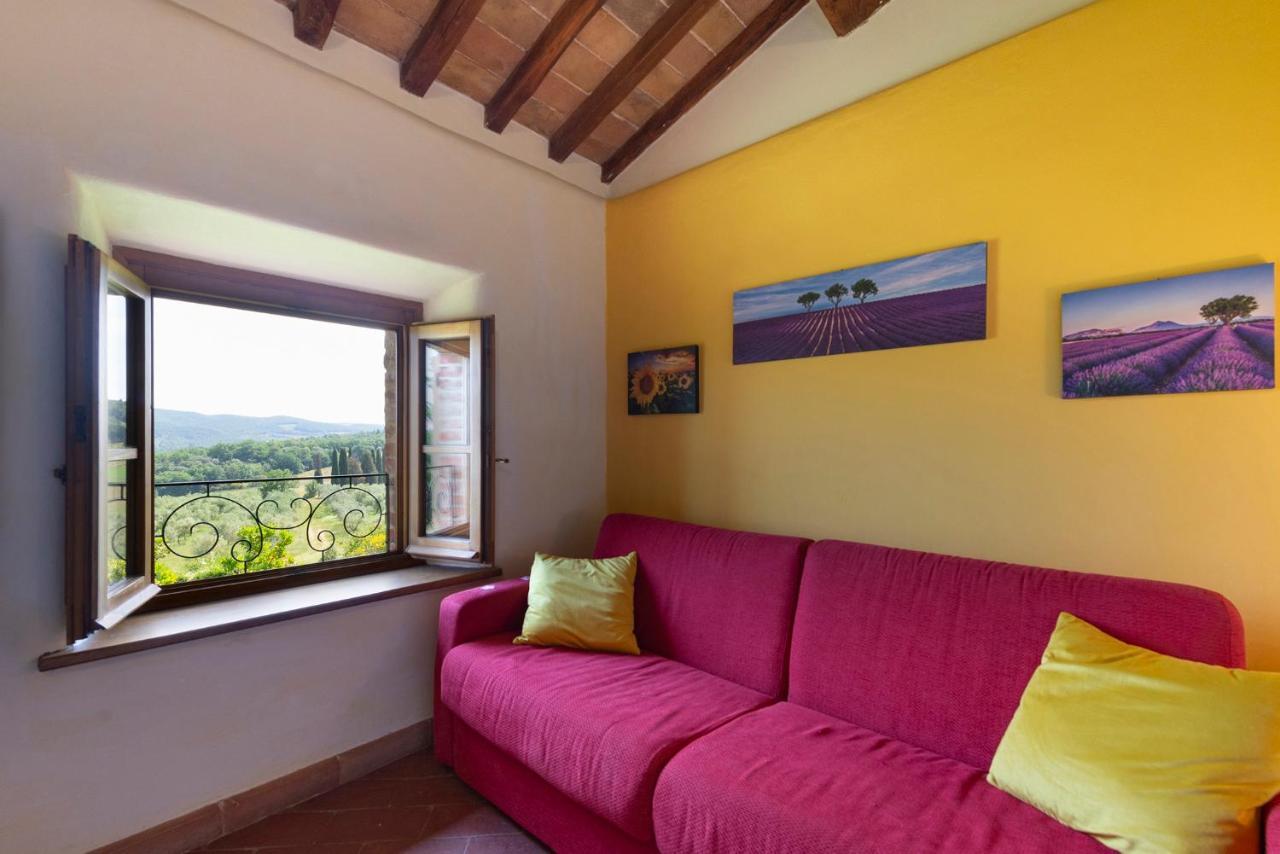Locanda Vesuna Countryhouse Trequanda Buitenkant foto