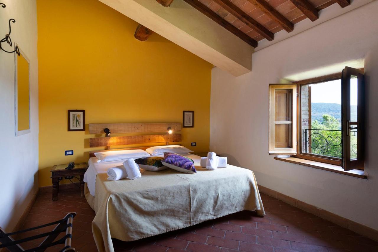 Locanda Vesuna Countryhouse Trequanda Buitenkant foto
