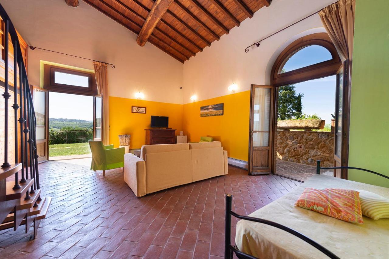 Locanda Vesuna Countryhouse Trequanda Buitenkant foto