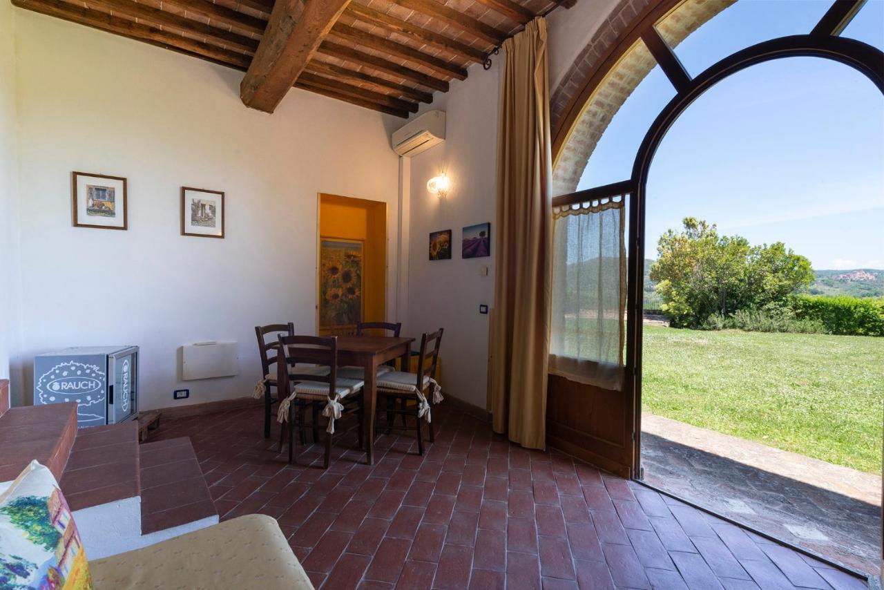 Locanda Vesuna Countryhouse Trequanda Buitenkant foto