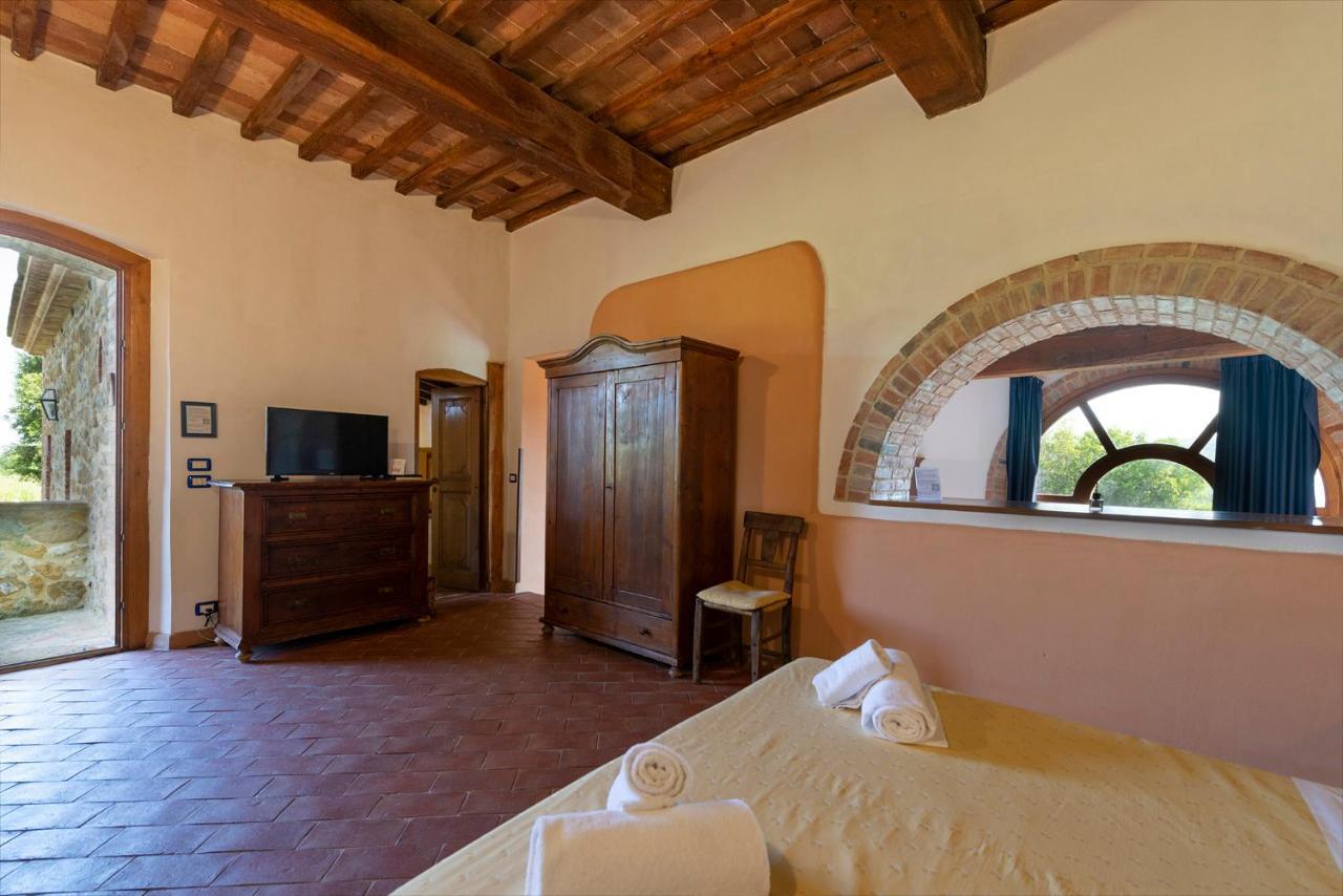 Locanda Vesuna Countryhouse Trequanda Buitenkant foto