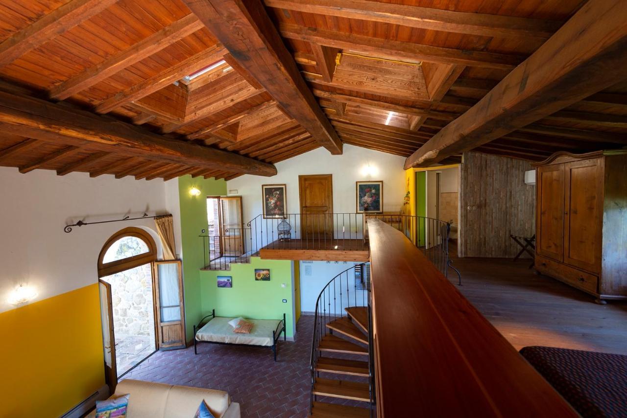 Locanda Vesuna Countryhouse Trequanda Buitenkant foto