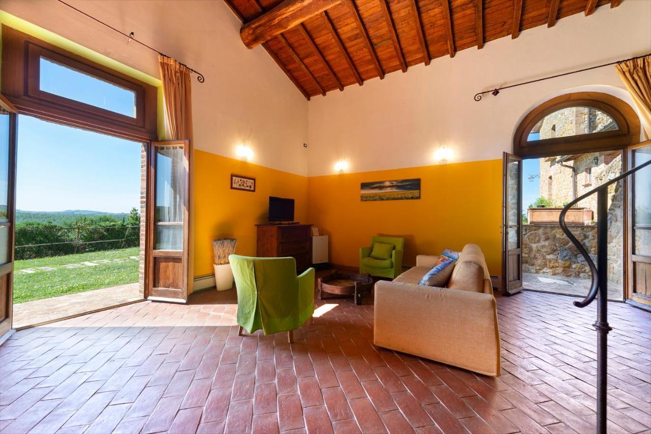 Locanda Vesuna Countryhouse Trequanda Buitenkant foto