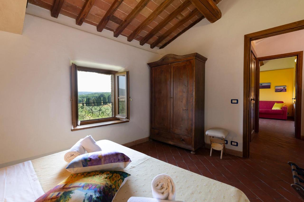 Locanda Vesuna Countryhouse Trequanda Buitenkant foto