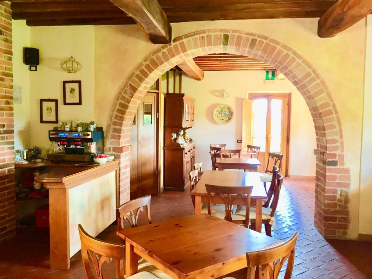 Locanda Vesuna Countryhouse Trequanda Buitenkant foto